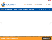 Tablet Screenshot of carbone4.com